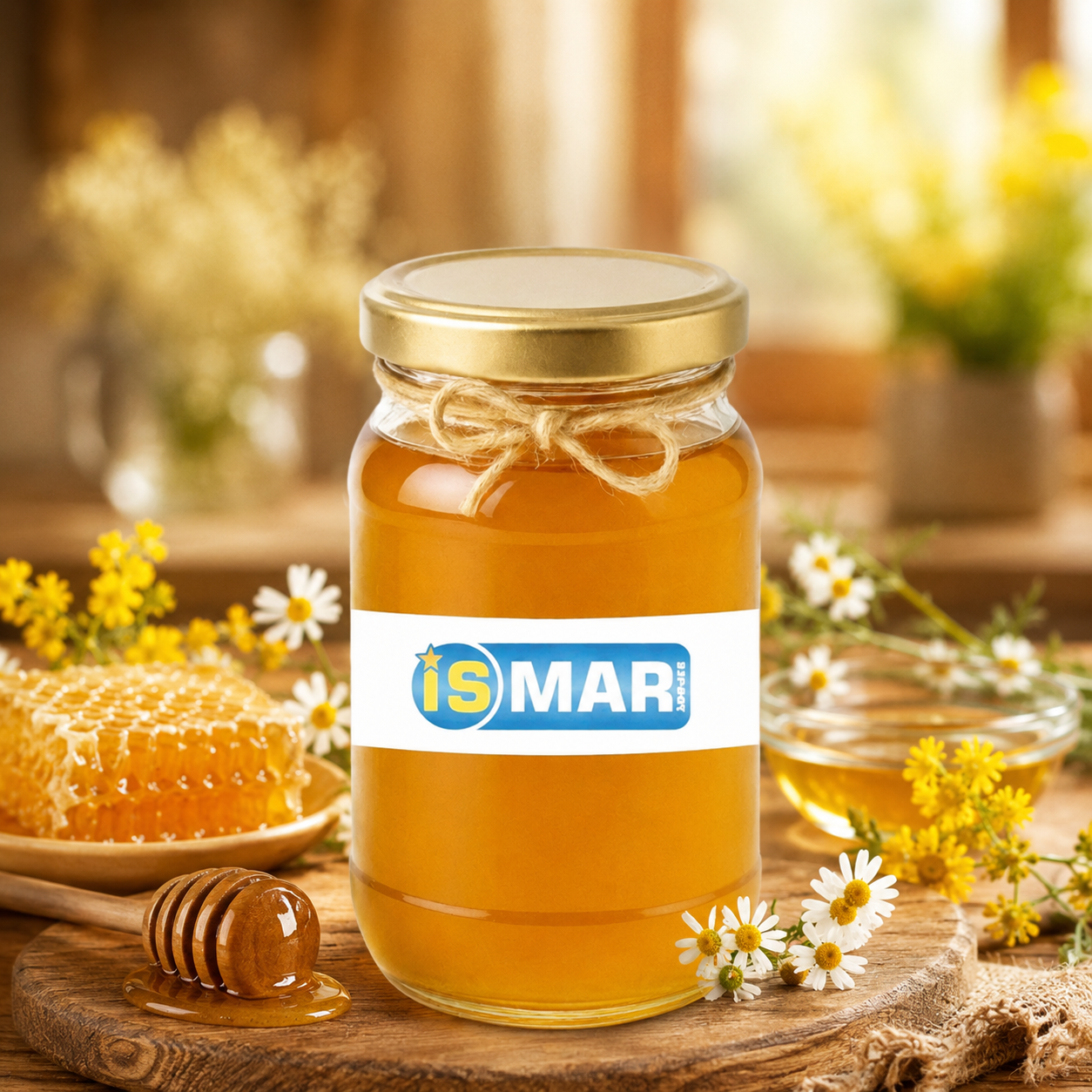 Strained Blossom Honey