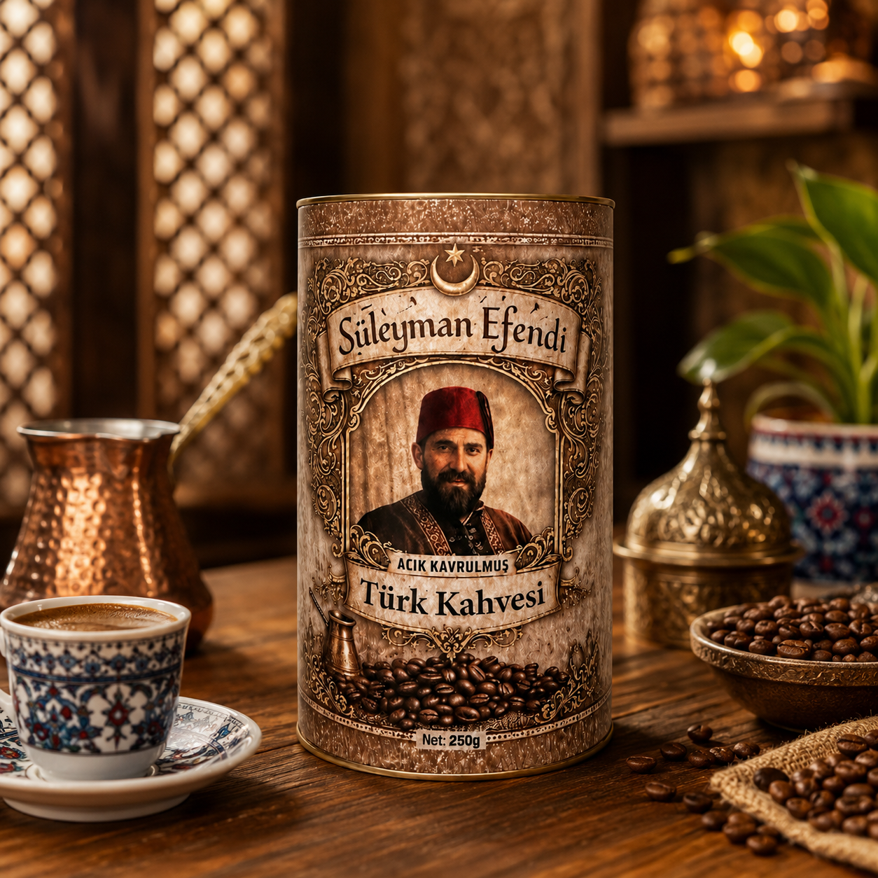 Süleyman Efendi Open Roasted Turkish Coffee